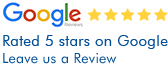 Google rated 5 stars
